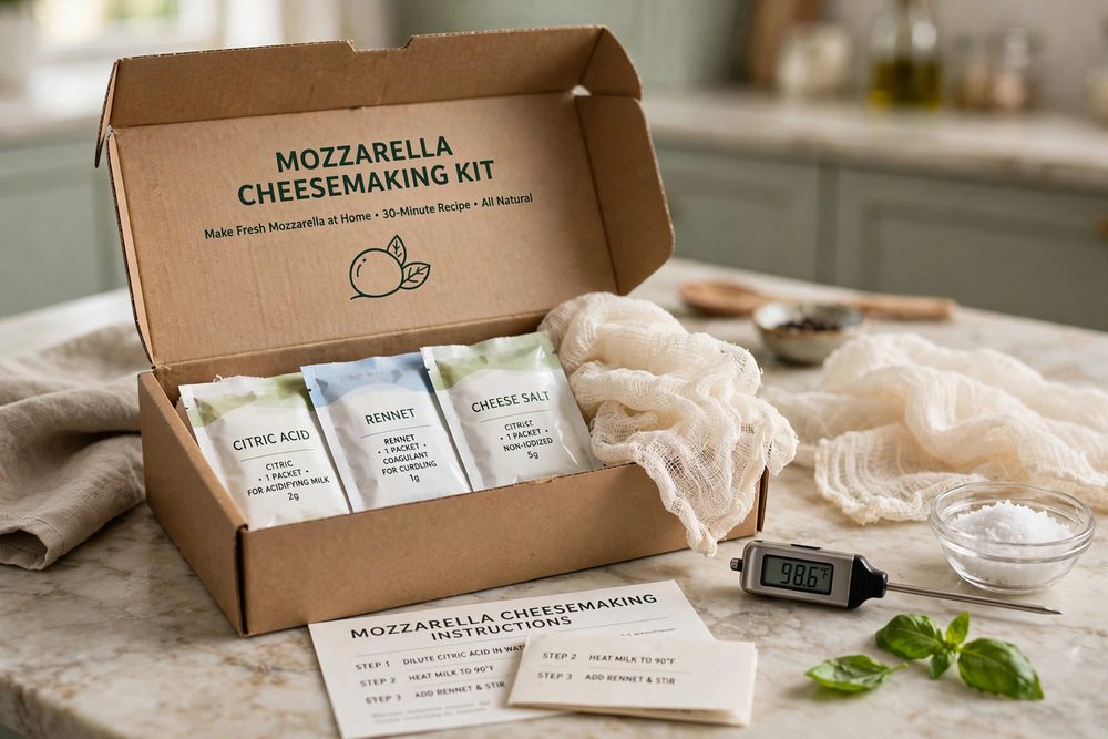 30 Minute Mozzarella & Ricotta Kit